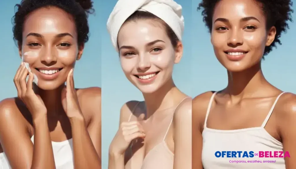 Como montar rotina de skincare para pele oleosa em clima quente